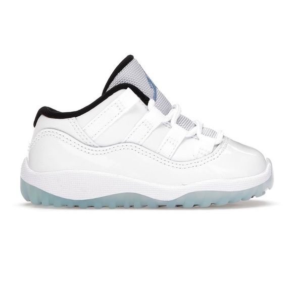 🎉RARE FIND🎉 JORDAN AIR JORDAN 11 RETRO LOW (TD) 'LEGEND BLUE' size 2 Baby - Picture 2 of 9